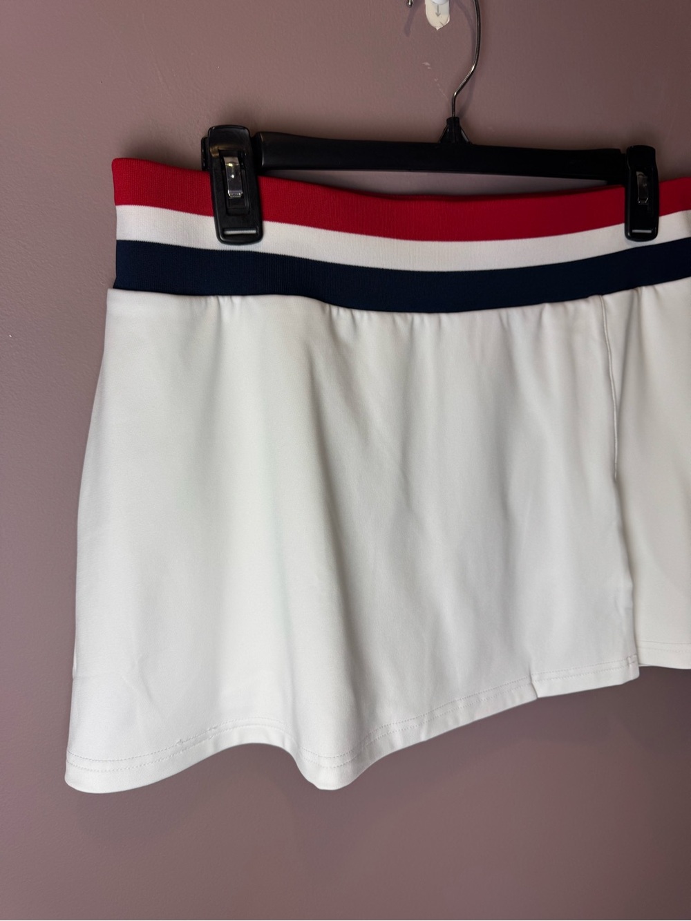 NWT Tuckernuck Americana Sport Skort White Red Blue L - Picture 3 of 11